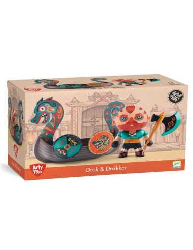 Drak & Drakkar Pirate Arty Toys - Djeco Drak & Drakkar Pirate Arty Toys - Djeco