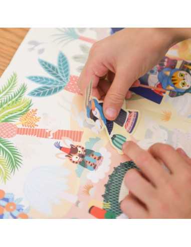 Super stickers Autour du monde - Poppik Super stickers Autour du monde - Poppik