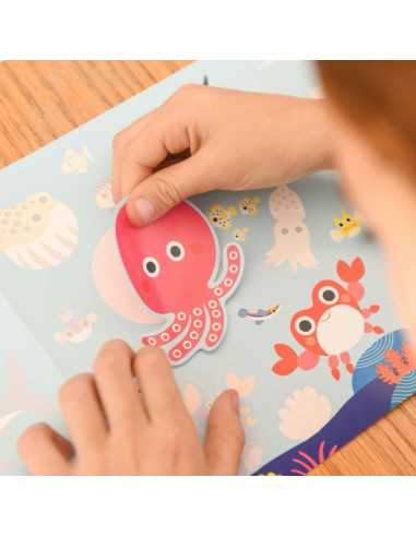 Super stickers Animaux sauvages - Poppik Super stickers Animaux sauvages - Poppik