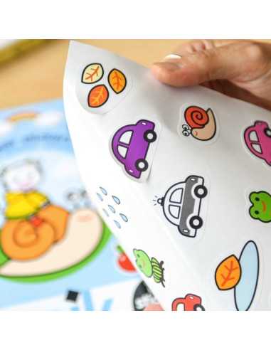 Super stickers Les saisons - Poppik Super stickers Les saisons - Poppik