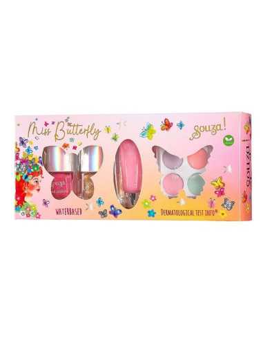 Coffret maquillage papillon - Souza