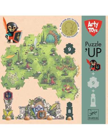 Puzzl'Up Voras Furious 18 pièces - Djeco Puzzl'Up Voras Furious 18 pièces - Djeco