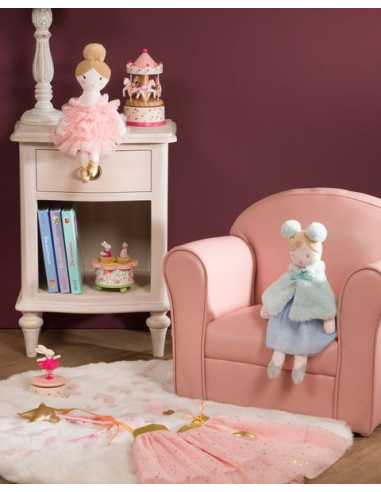 Fauteuil club enfant rose - Amadeus... Fauteuil club enfant rose - Amadeus...