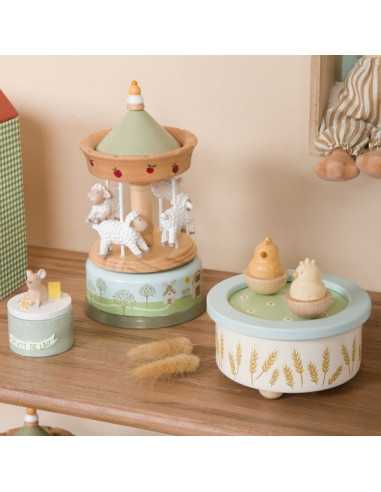 Boite à musique petits poussins -... Boite à musique petits poussins -...