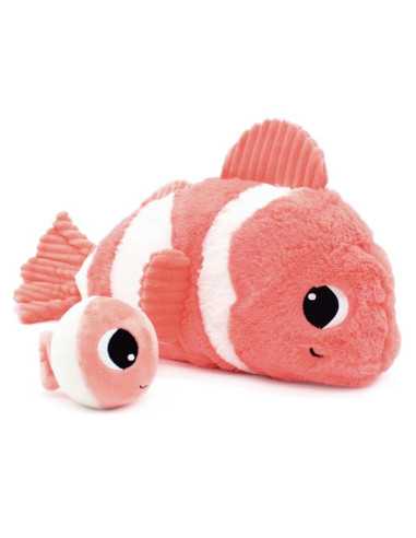 Peluche Poisson clown maman et bébé...