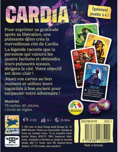 Jeu Duel pour Cardia Jeu Duel pour Cardia