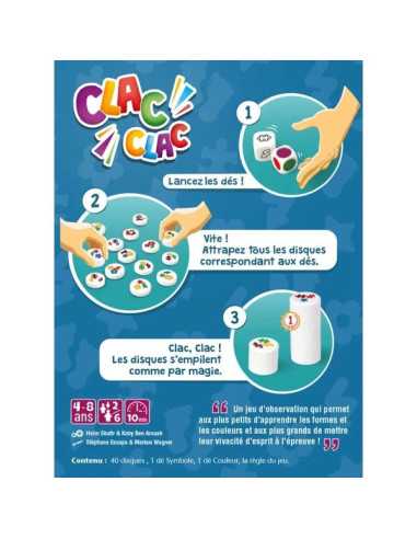 Jeu Clac Clac - Gigamic Jeu Clac Clac - Gigamic