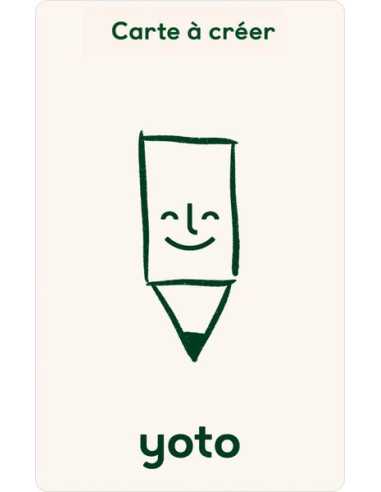 Pack de 5 cartes à créer - Yoto Pack de 5 cartes à créer - Yoto
