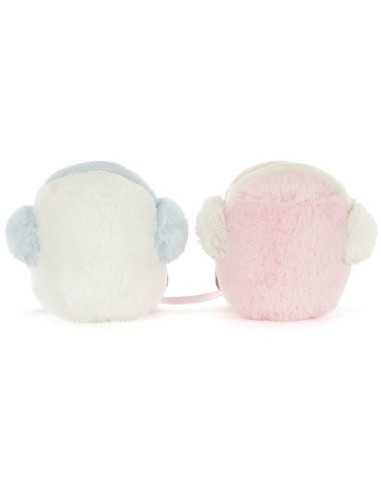 Peluche Chamallows Toastie rose et... Peluche Chamallows Toastie rose et...