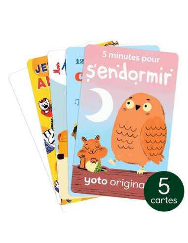 Pack de 5 cartes Yoto - Pack...