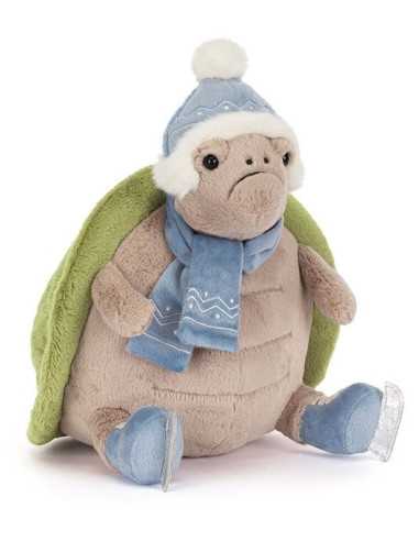 Peluche Timmy la tortue patineuse -...