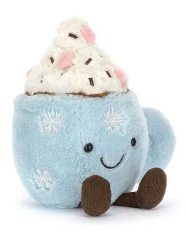 Peluche Chocolat chaud aux guimauves...
