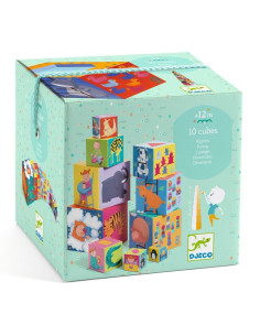 Cubes à empiler rigolos