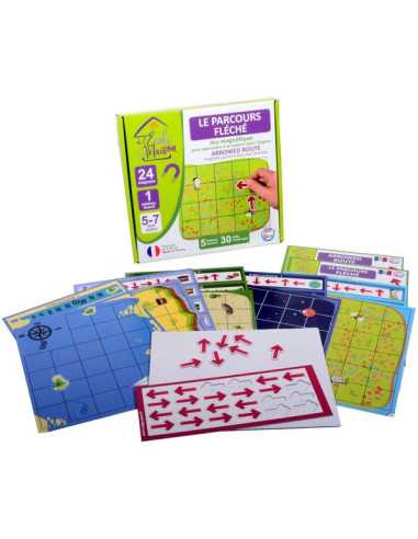 Jeu magnétique Le Parcours Fléché Jeu magnétique Le Parcours Fléché