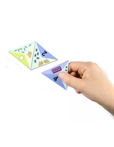 Jeu magnétique Les Triangles des Nombres Jeu magnétique Les Triangles des Nombres