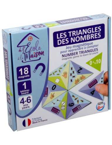 Jeu magnétique Les Triangles des Nombres