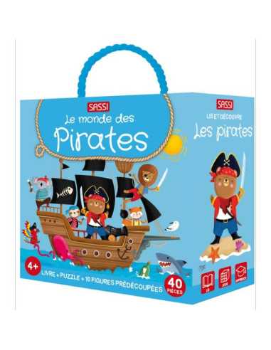 Coffret livre et puzzle Le monde des...