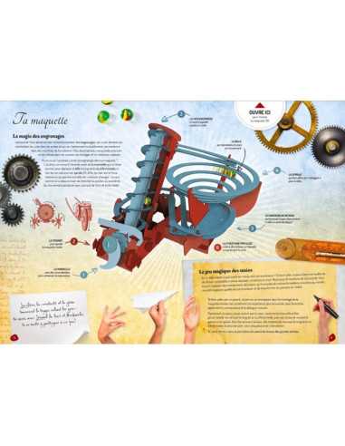 Maquette Les machines de Léonard de... Maquette Les machines de Léonard de...