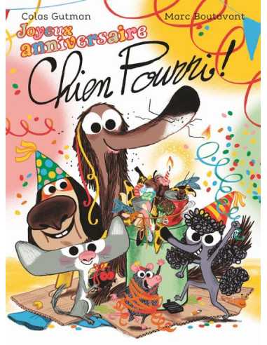 Livre Joyeux anniversaire Chien...