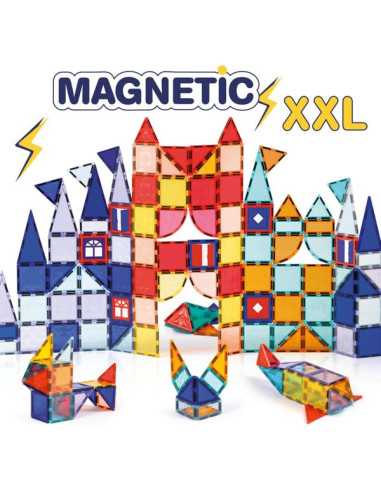 Jeu de construction magnétique XXL -... Jeu de construction magnétique XXL -...