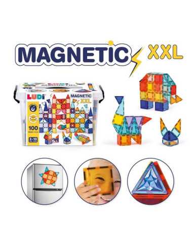 Jeu de construction magnétique XXL -... Jeu de construction magnétique XXL -...