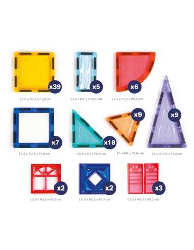 Jeu de construction magnétique XXL -... Jeu de construction magnétique XXL -...