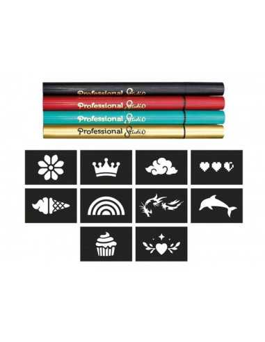 Feutres tattoos doré - Buki Feutres tattoos doré - Buki