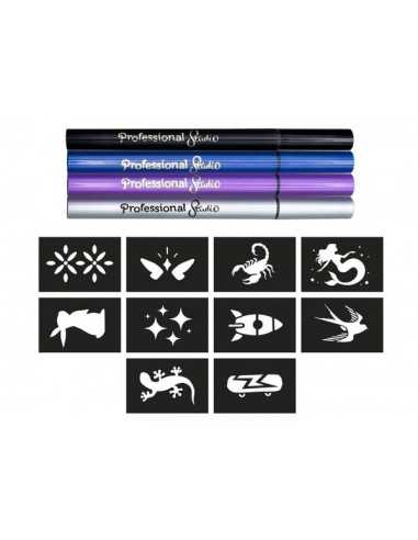 Feutres tattoos argent - Buki Feutres tattoos argent - Buki