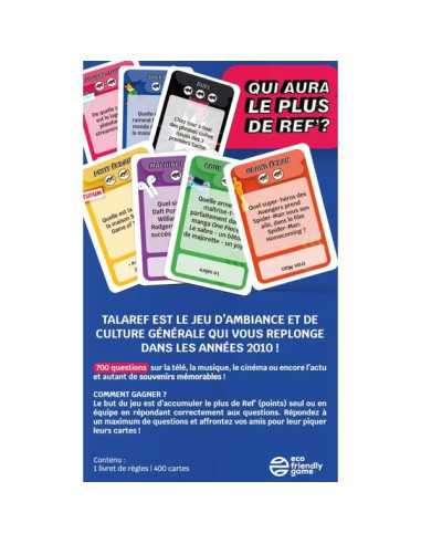 Jeu Talaref Années 2010 Jeu Talaref Années 2010