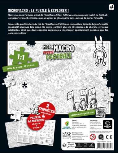 Puzzle Micro Macro Football Puzzle Micro Macro Football