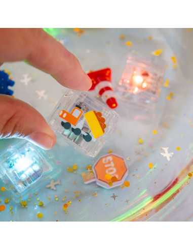 Cubes lumineux Véhicules - Glo Pals Cubes lumineux Véhicules - Glo Pals