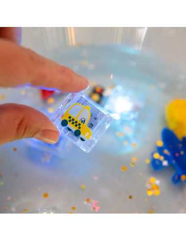 Cubes lumineux Véhicules - Glo Pals Cubes lumineux Véhicules - Glo Pals