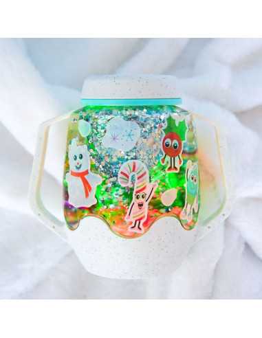 Bocal sensoriel à personnaliser Noël... Bocal sensoriel à personnaliser Noël...