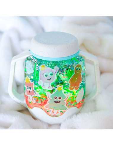 Bocal sensoriel à personnaliser Noël... Bocal sensoriel à personnaliser Noël...