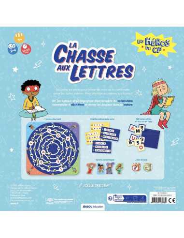 Jeu La chasse aux lettres Les héros... Jeu La chasse aux lettres Les héros...