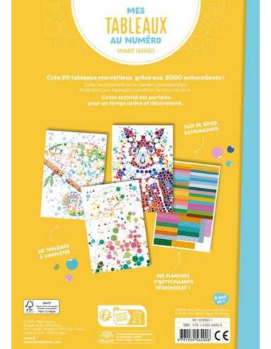 Mes tableaux au numéro animaux... Mes tableaux au numéro animaux...