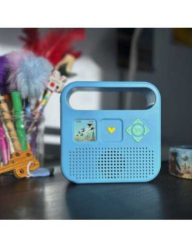 Enceinte Merlin bleu polaire Enceinte Merlin bleu polaire