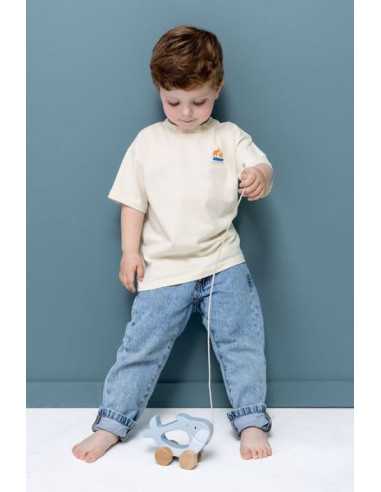 Jouet à tirer en bois requin - Trixie Jouet à tirer en bois requin - Trixie