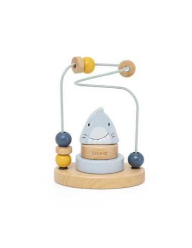 Labyrinthe de perles en bois Requin -... Labyrinthe de perles en bois Requin -...