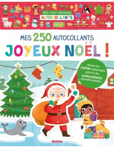 Mes 250 Autocollants Joyeux Noël - Auzou