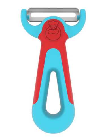 Eplucheur bleu et rouge - Chefclub Kids Eplucheur bleu et rouge - Chefclub Kids