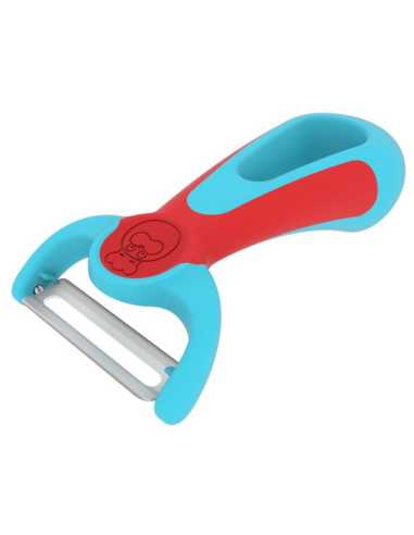 Eplucheur bleu et rouge - Chefclub Kids Eplucheur bleu et rouge - Chefclub Kids