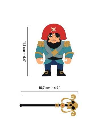 Ze Piratous Pirate Arty Toys - Djeco Ze Piratous Pirate Arty Toys - Djeco