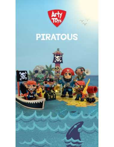 Ze Piratous Pirate Arty Toys - Djeco Ze Piratous Pirate Arty Toys - Djeco