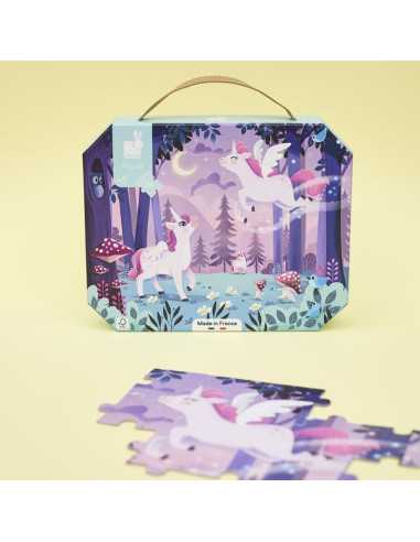 Puzzle Licornes 54 pièces - Janod Puzzle Licornes 54 pièces - Janod