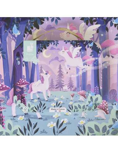 Puzzle Licornes 54 pièces - Janod Puzzle Licornes 54 pièces - Janod