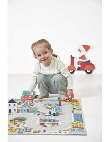 Tapis Ville Cross Roads - Janod Tapis Ville Cross Roads - Janod