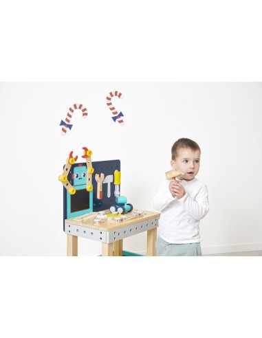 Grand établi Robot Brico'Kids - Janod Grand établi Robot Brico'Kids - Janod