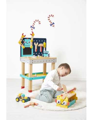 Grand établi Robot Brico'Kids - Janod Grand établi Robot Brico'Kids - Janod