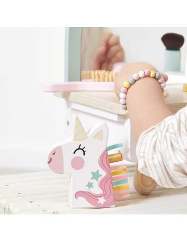 Coiffeuse de table Licorne - Janod Coiffeuse de table Licorne - Janod